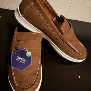 Kohl's Brown Men's Loafers with White Soles